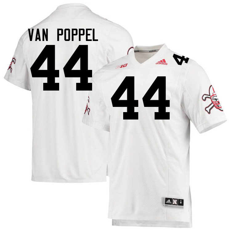#44 Riley Van Poppel Nebraska Jersey,Nebraska Cornhuskers Football Uniforms,Jersey-White #44 Riley Van Poppel Nebraska Jersey,Nebraska Cornhuskers Football Uniforms,Jersey-White